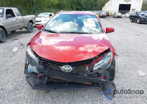 2018 Toyota Corolla Le из США, поврежденный, VIN 2T1BURHE6JC995750